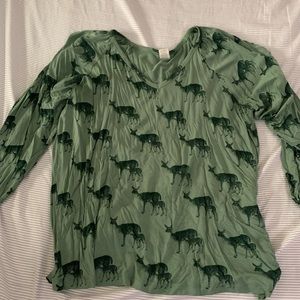 Kate Quinn Bamboo Top - size L